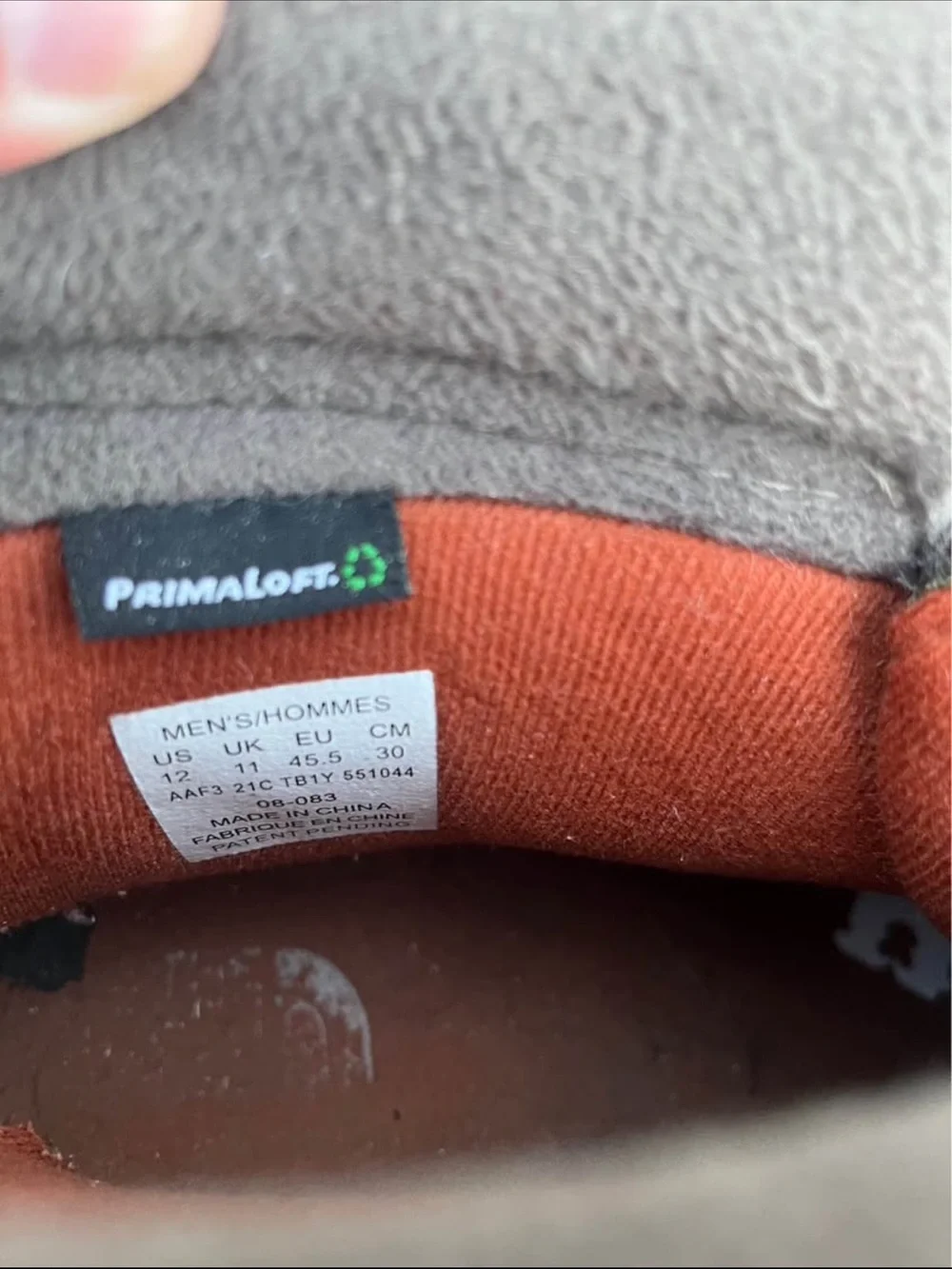 The North Face Brown and Black Waterproof Winter Boots